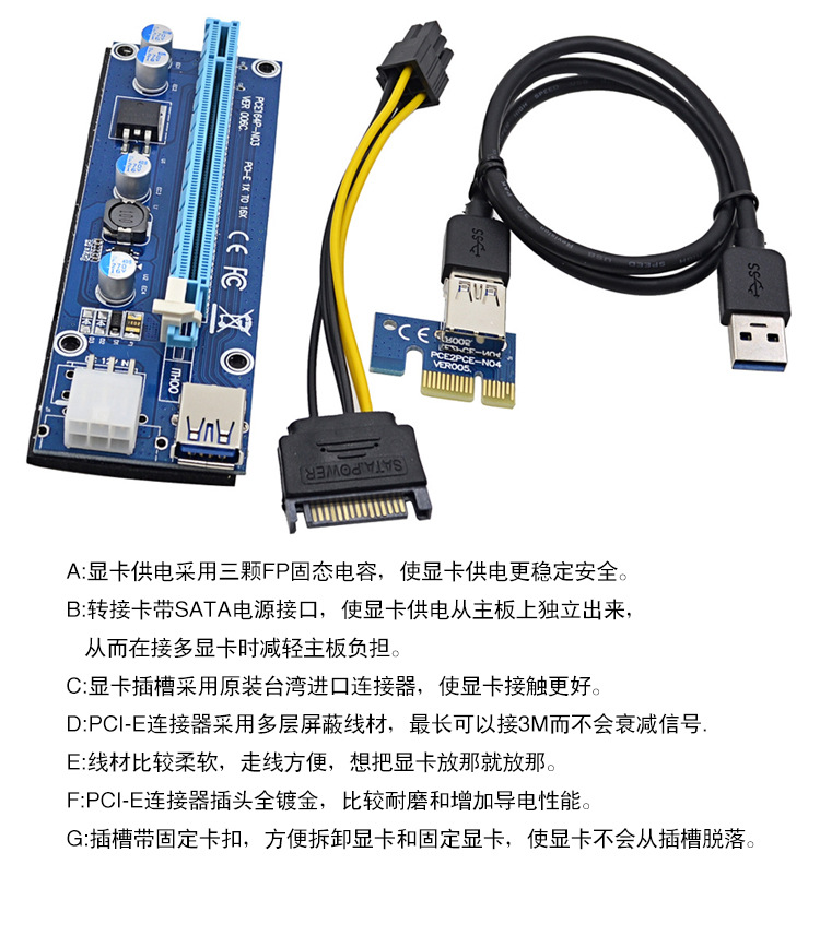 顯卡轉(zhuǎn)接線 從延長(zhǎng)線到轉(zhuǎn)接卡的全面解析